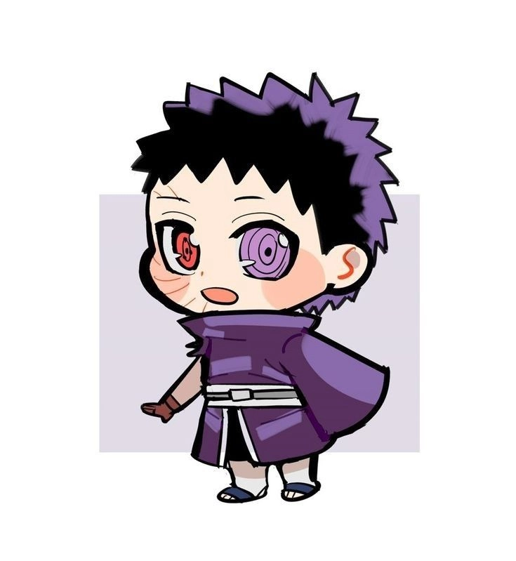 Obito Chibi tạo hình đáng yêu nhưng vẫn toát lên khí chất