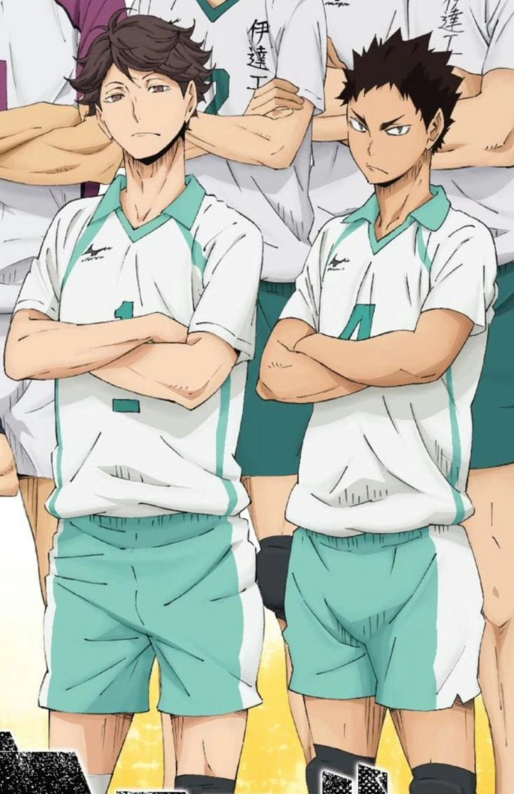 Iwaizumi X Oikawa tình bạn keo sơn qua bao năm tháng