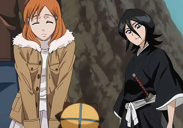 Rukia and Orihime hai cá tính trái ngược nhưng luôn đồng hành cùng nhau