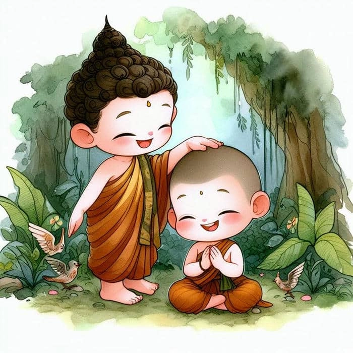 Tìm kiếm hình phật chibi độc đáo thu hút mọi ánh nhìn