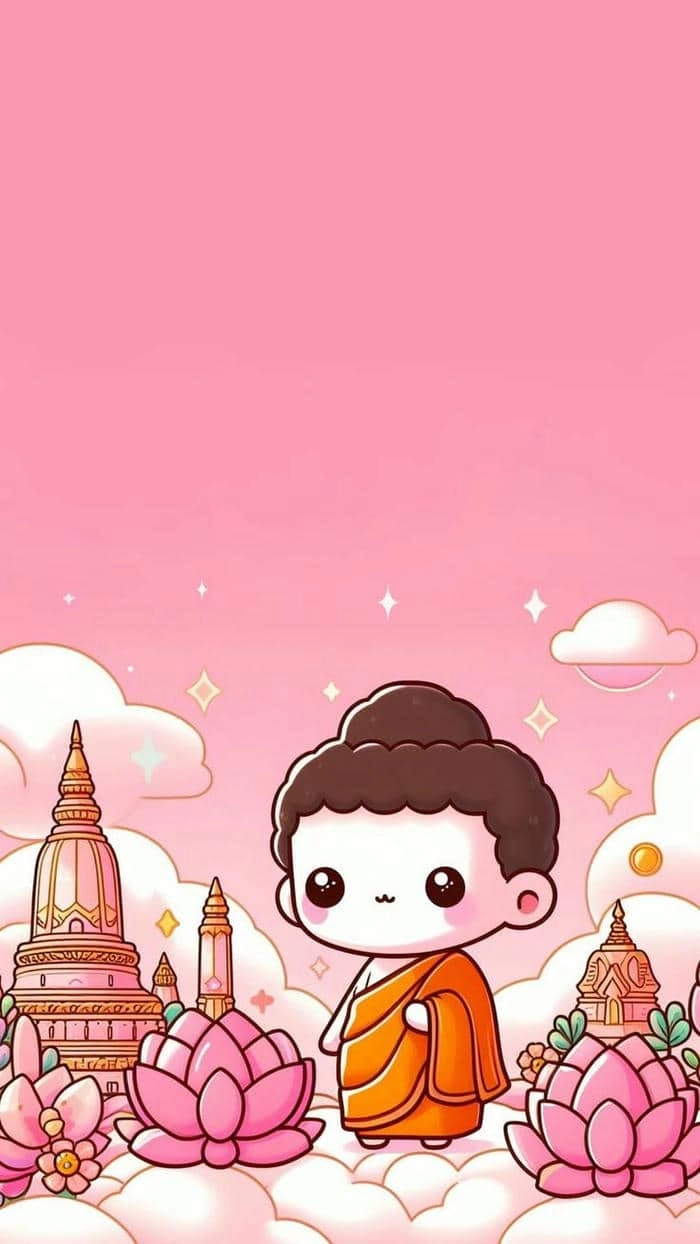 Chia sẻ tâm thiện qua mô phật chibi sinh động