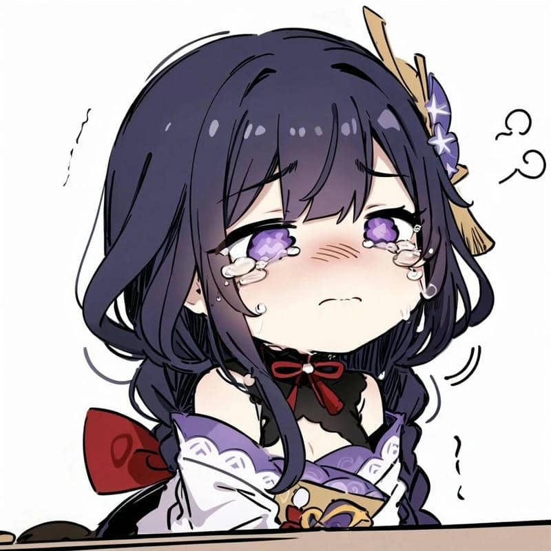 Khoảnh khắc xúc động từ crying chibi raiden shogun