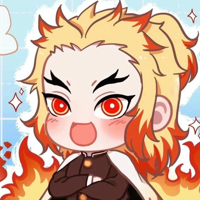Fanart rengoku kyoujurou chibi nổi bật