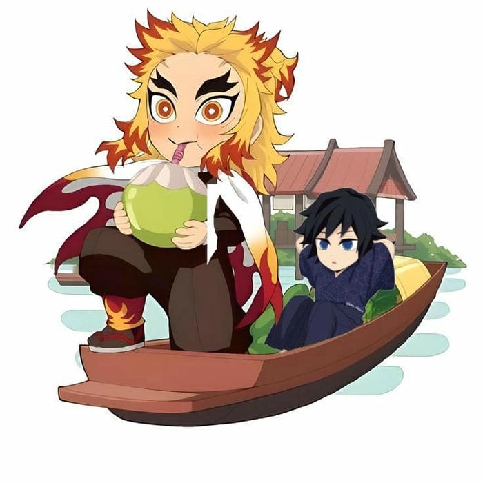 Chiêm ngưỡng kimetsu no yaiba rengoku chibi