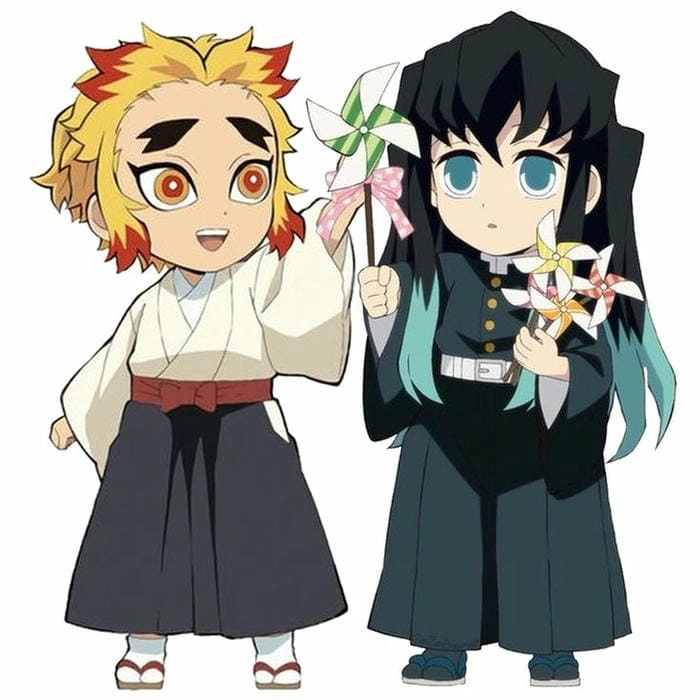 Thưởng thức rengoku chibi kawaii dễ thương