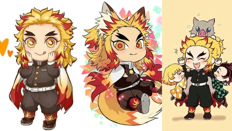 Thế nào là ảnh rengoku chibi đẹp?