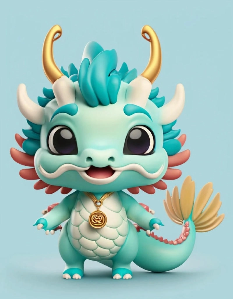 Sưu tầm avatar rồng chibi đáng yêu