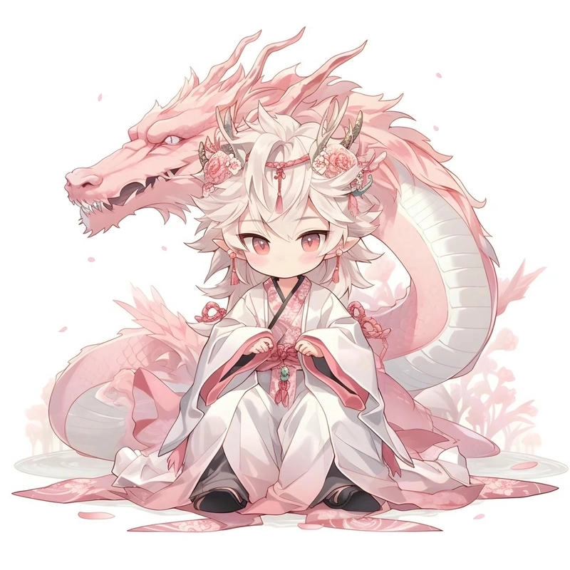Chiêm ngưỡng hình rồng chibi 2024 cực hot