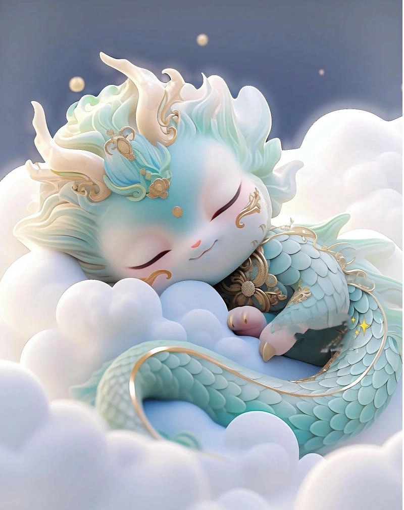 Tuyển chọn rồng chibi cute 2024