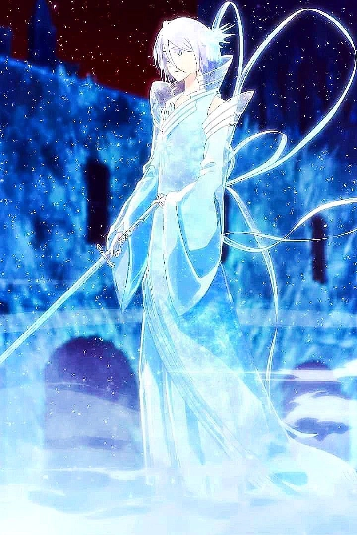 Rukia Bankai wallpaper 4K hình nền tuyệt đẹp với hiệu ứng băng giá siêu thực