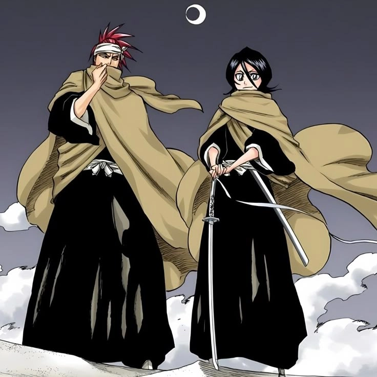 Renji and Rukia tình bạn gắn bó từ thời thơ ấu đến chiến trường