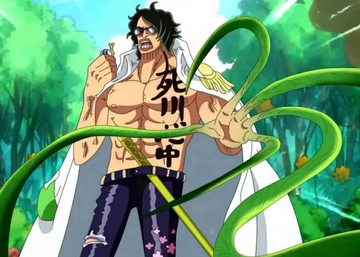 Ryokugyu Devil Fruit cho phép anh kiểm soát sức mạnh thiên nhiên và môi trường xung quanh