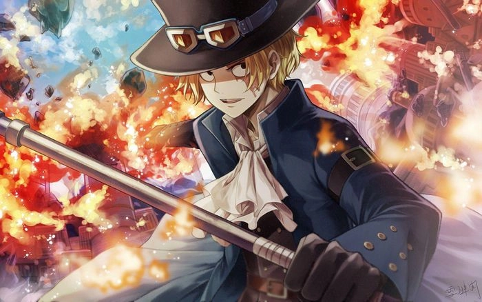 Hình nền Sabo ngầu dành cho fan hâm mộ One Piece