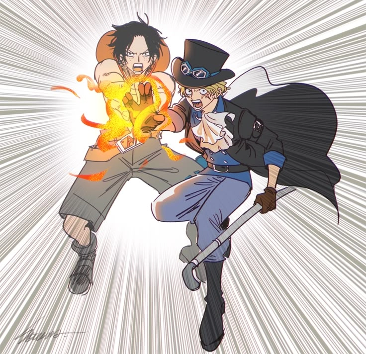 Ace x Sabo Comic những khoảnh khắc cảm động trong thế giới fanart