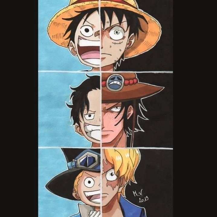 Ace và Luffy và Sabo tình cảm anh em vượt qua cả số phận
