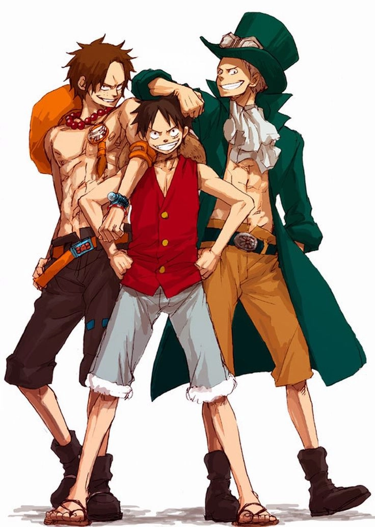 Luffy x Sabo x Ace mối quan hệ được nhiều fan yêu thích