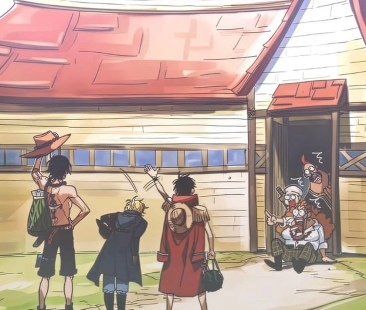 Sabo x Luffy x Ace DJ fanart đam mỹ gây sốt trong cộng đồng fan