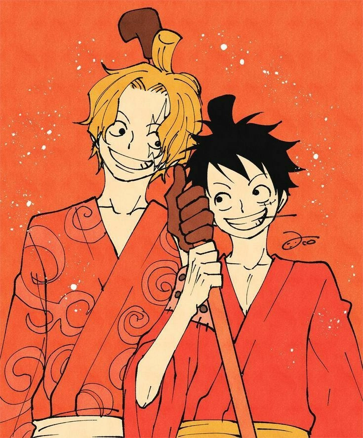 One Piece Luffy Sabo hai người anh em cùng chung chí hướng