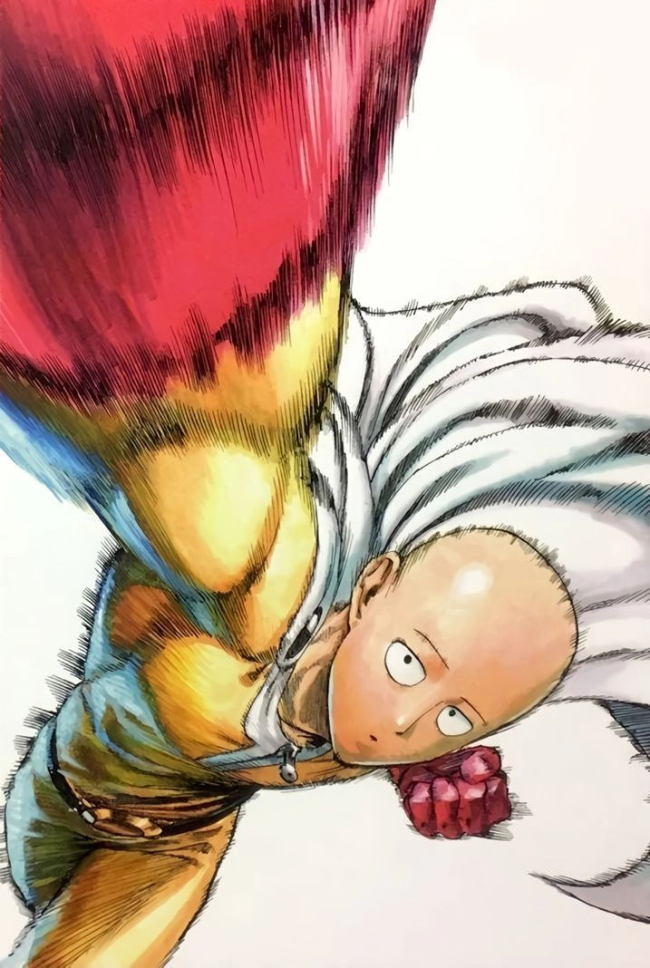 Saitama art tác phẩm nghệ thuật sáng tạo về nhân vật bá đạo nhất OPM