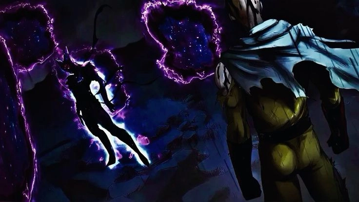 Saitama đấu với Garou khi kẻ mạnh nhất và kẻ kiên trì nhất chạm trán