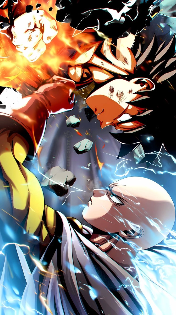 Goku vs Saitama cuộc đối đầu giả tưởng giữa hai huyền thoại sức mạnh