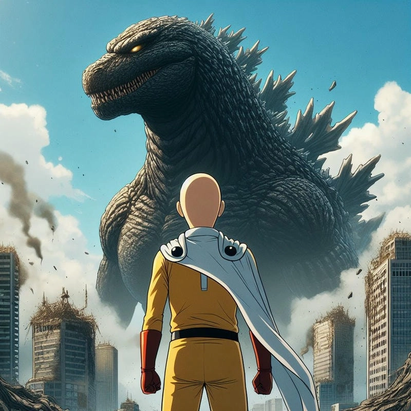Dark Saitama hình ảnh tối tăm khi anh hùng hói bước vào trạng thái đáng sợ nhất