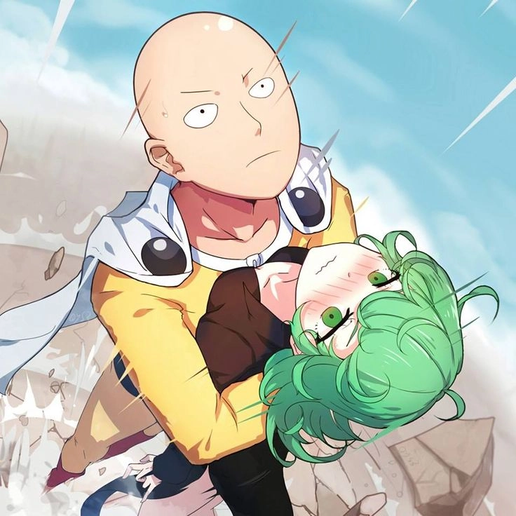 Saitama x Tatsumaki cuộc đối đầu giữa anh hùng hói và siêu năng lực gia mạnh nhất