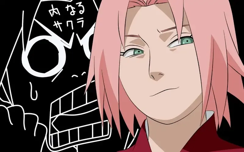 Anime Sakura Haruno phiên bản sống động của nữ ninja tóc hồng