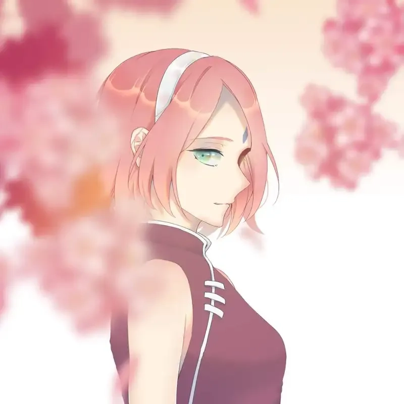 Sakura Haruno icon biểu tượng nữ ninja mạnh mẽ của Naruto