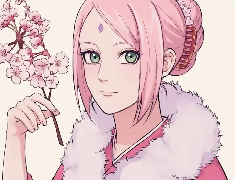 Sakura Haruno adult phiên bản trưởng thành của nữ ninja tài giỏi