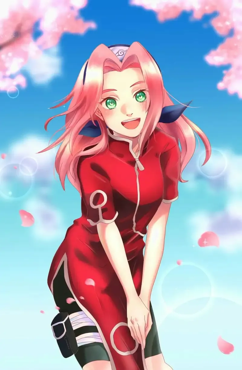 Sakura Haruno in kimono vẻ đẹp dịu dàng khi diện trang phục truyền thống