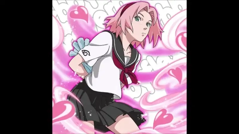 Sakura Haruno Minecraft skin giao diện nhân vật đầy cá tính trong game
