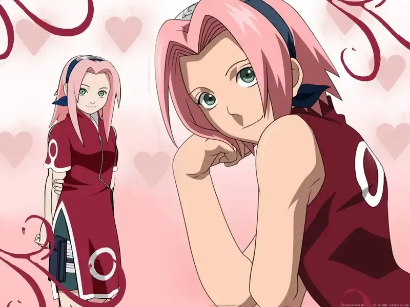 Young Sakura Haruno hình ảnh thuở nhỏ của nữ ninja sau này trở thành huyền thoại