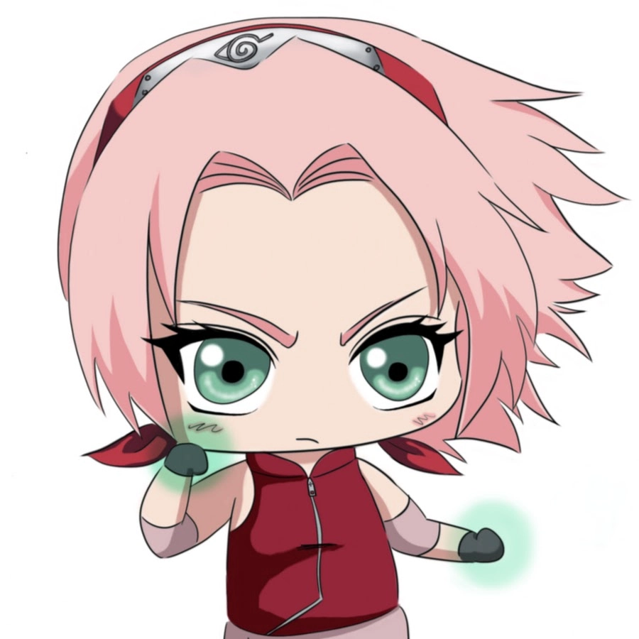 Sakura Haruka chibi phiên bản đáng yêu của nhân vật đầy sức hút