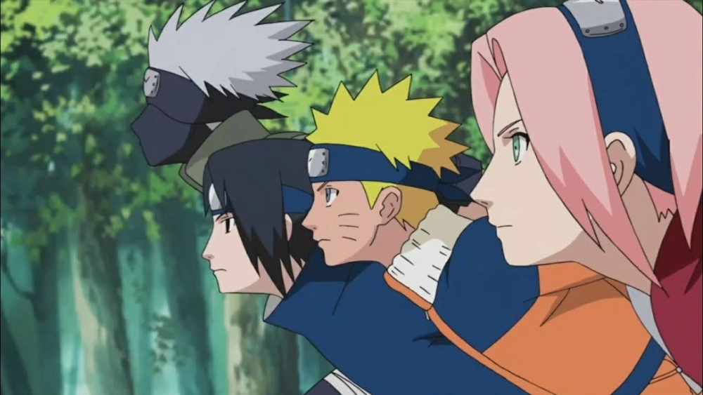 Naruto Kakashi Sakura Sasuke tình thầy trò khắc sâu trong lòng người hâm mộ