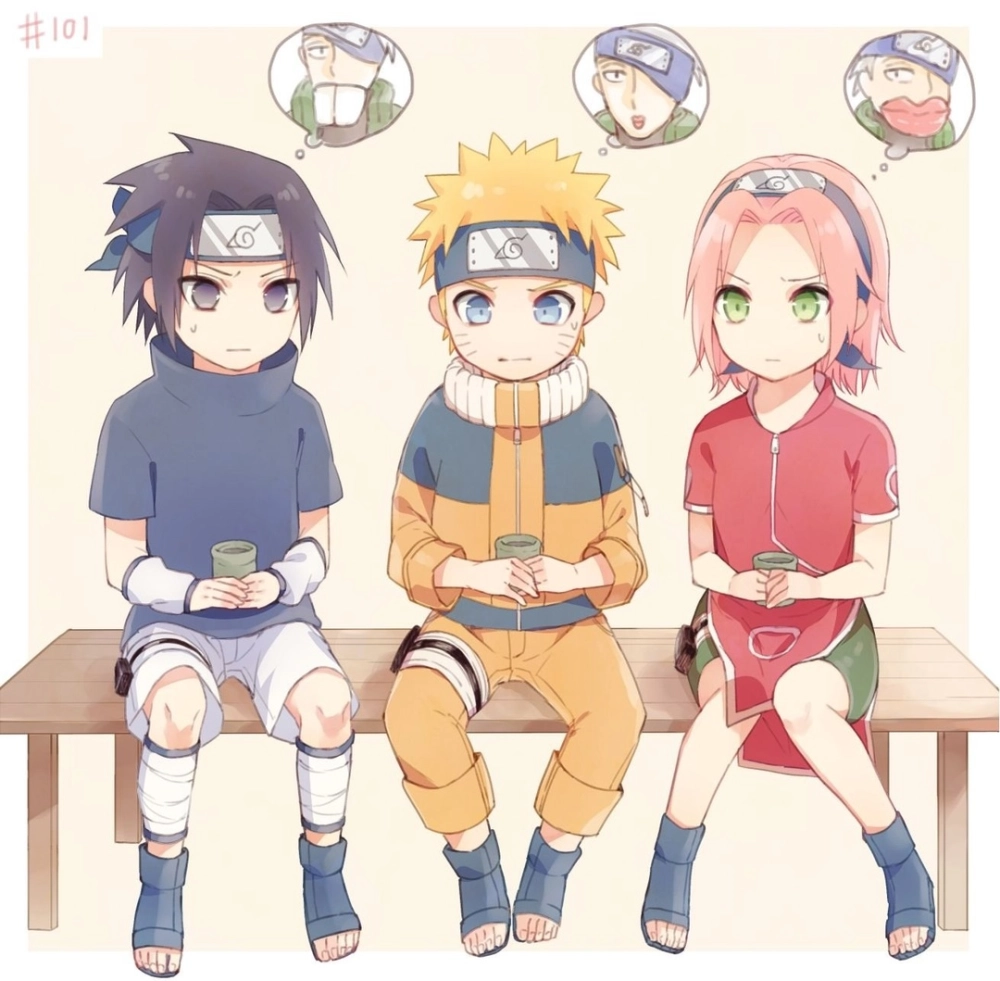 Sasuke Sakura Naruto Kakashi đội hình mạnh mẽ với nhiều biến động