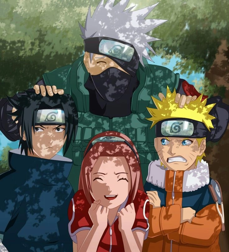 Naruto Sakura Kakashi Sasuke mối quan hệ thầy trò khắc cốt ghi tâm