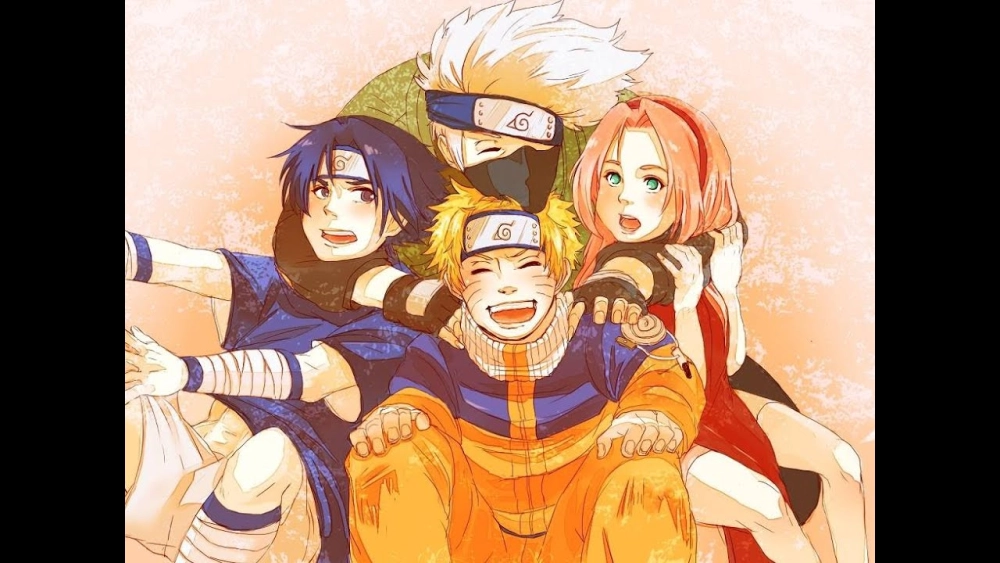 Kakashi Sasuke Naruto Sakura thầy trò đồng hành qua bao thử thách