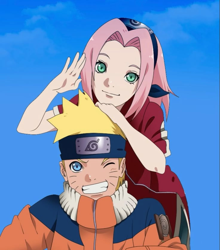 Sakura and Naruto tình bạn bền chặt giữa hai ninja làng Lá