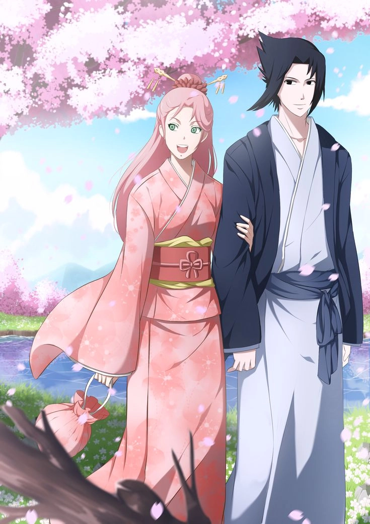 Sakura và Sasuke đám cưới minh chứng cho tình yêu bền chặt