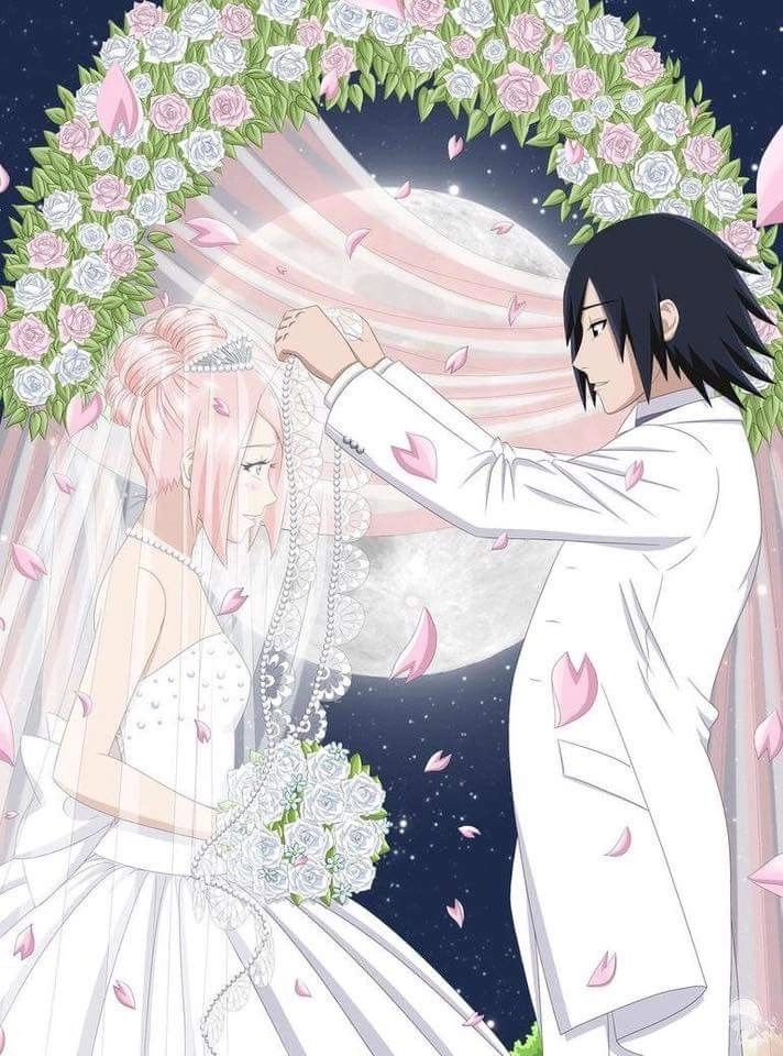Đám cưới của Sakura và Sasuke minh chứng cho sự gắn kết bền chặt