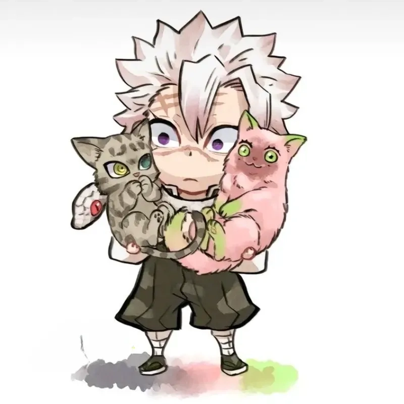 Shinazugawa Sanemi chibi phiên bản ngộ nghĩnh của chiến binh