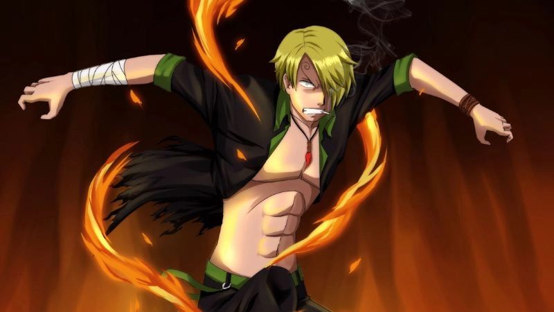 Sanji meme hài hước với loạt biểu cảm khiến fan cười ngất