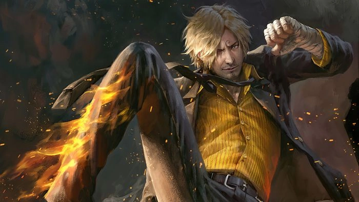 Sanji poster hình ảnh ấn tượng của quý ông băng Mũ Rơm