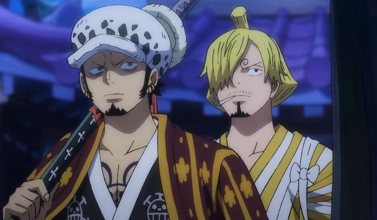 Sanji x Law hai cá tính mạnh mẽ trong băng hải tặc đối lập
