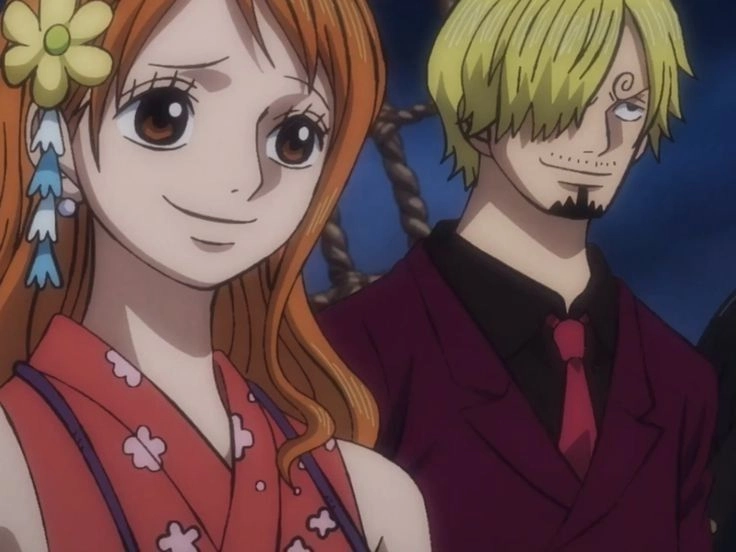 Sanji Nami chàng trai si tình và cô gái thông minh của băng Mũ Rơm