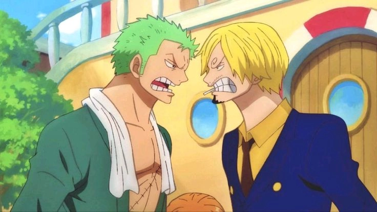 Sanji vs Zoro trận đấu bất phân thắng bại giữa hai chiến binh Mũ Rơm