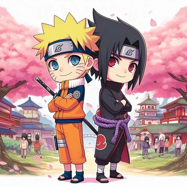 Hướng dẫn vẽ sasuke chibi từng bước giúp bạn dễ dàng sáng tạo