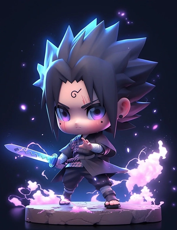 Tải ngay sasuke chibi png nền trong suốt để thiết kế tự do