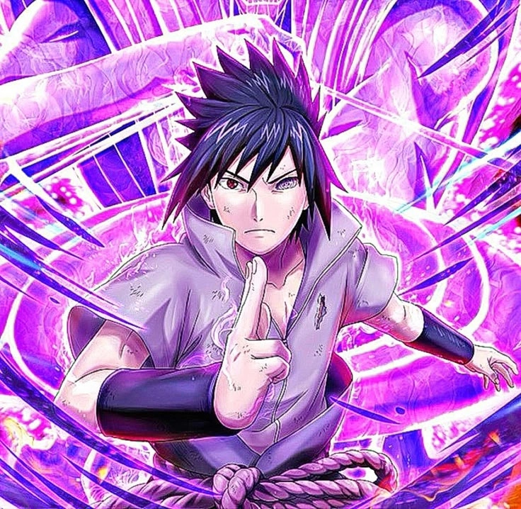 Hỏa Độn Của Sasuke ngọn lửa Uchiha thiêu rụi mọi kẻ địch trên đường đi